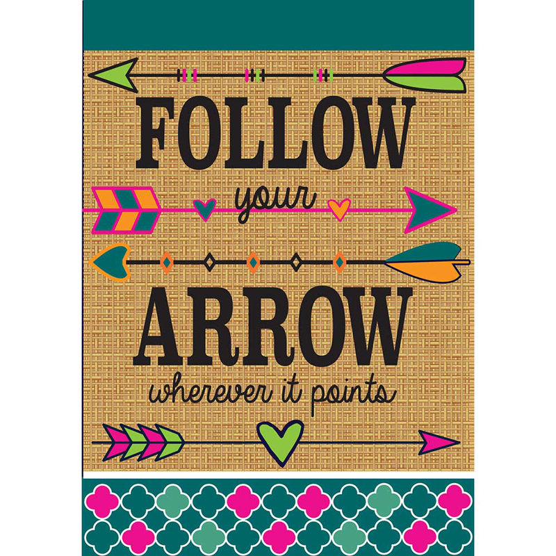 Double Sided 18 in. H x 13 in. W Nylon Garden flag