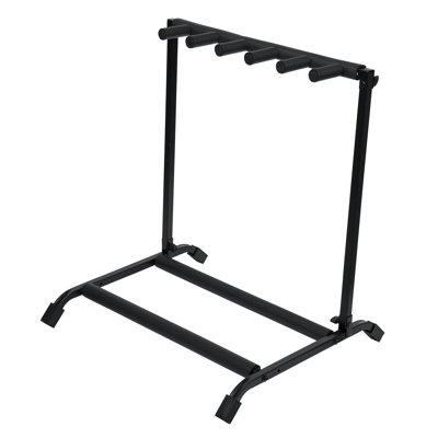 Multi Guitar Stand Rack With Folding Design; Holds Up To 5 Electric Or Acoustic Guitars -  Rainbow Home, DTfB01JB70SFE