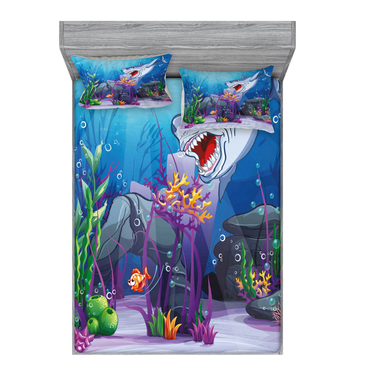 Microfiber Sheet Set, Full/Double Sheet Set with Fitted Sheet