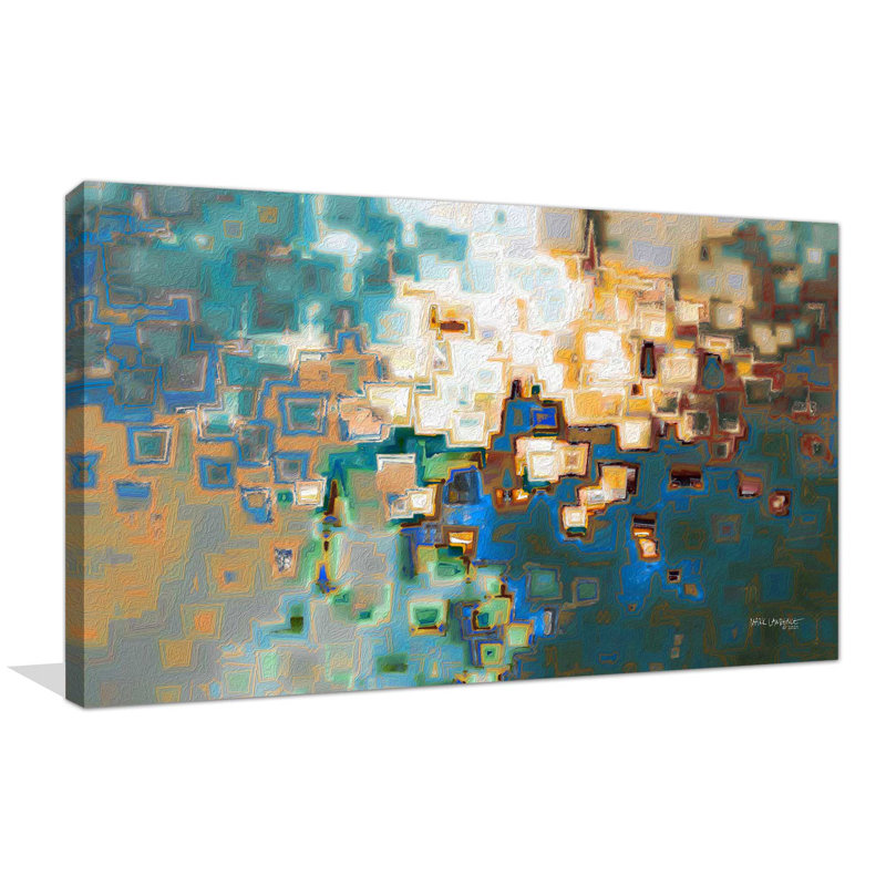 Romans 5: 1 Peace with God par Mark Lawrence - impression, Toile tendue, H 24 po x l 40 po x P 1,5 po