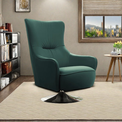Chaise rotative ergonomique à haut dossier