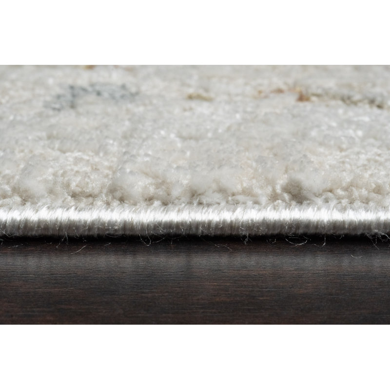 ANALYSE 7605-810 Beige / crème, Tapis de couloir 2 pi 2 po x 7 pi 7 po