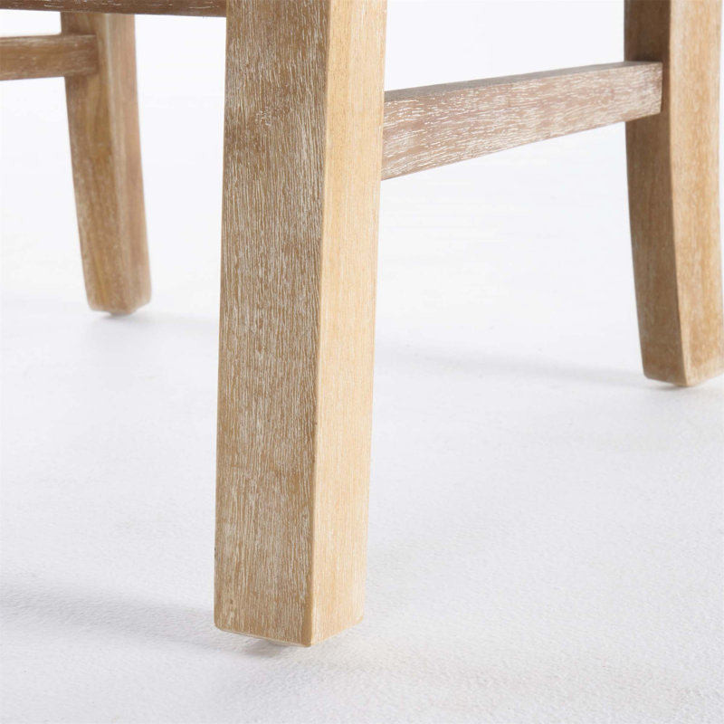 Chaise parsons rembourrée Wokeham, Crème, 1