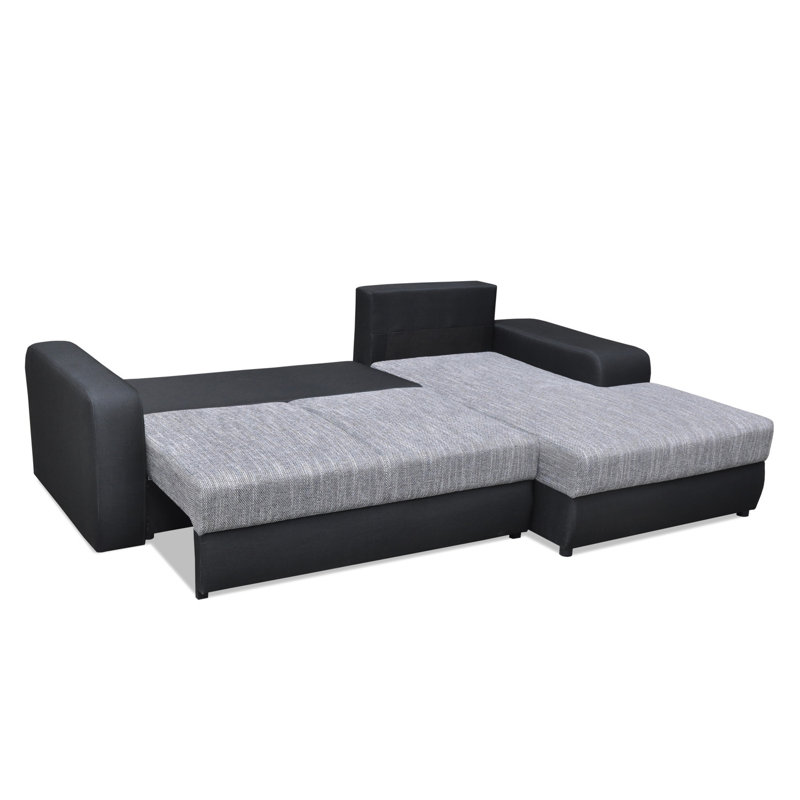 Zuckerman 4 Seater Sofa Bed, Grey/Blue