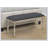 Bench, 48" Rectangular, Upholstered, Wood, Entryway, Dining Room, Kitchen, Antique ,  Fabric,  Solid Wood, Transitional