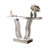 43" Mirrored Glass Console Table Sofa Table