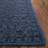 Pimentel Hand Tufted Wool/Cotton Geometric Rug in Navy Blue-941399620