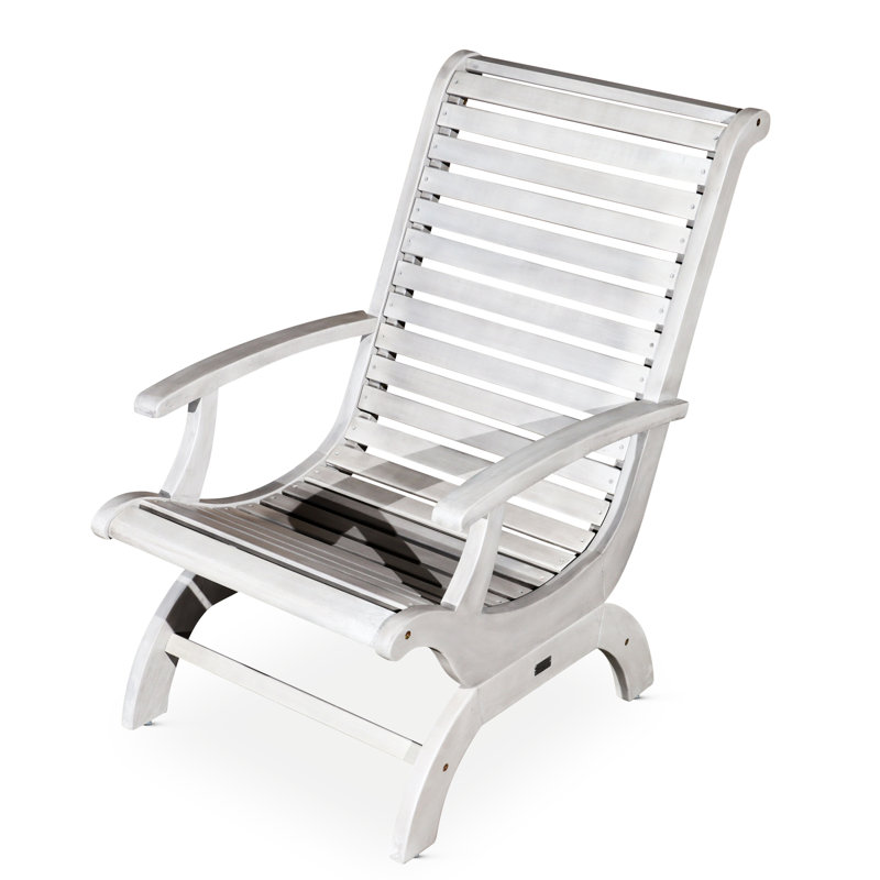 Chaise Eucalyptus Plantation en gris argenté, Silver Grey