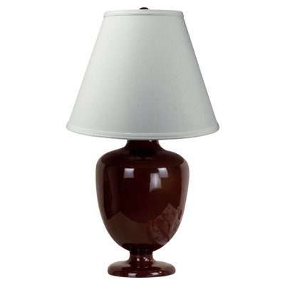 Lampe de table 17,5 po brune madeleine