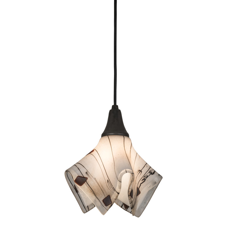 Luminaire suspendu en forme de cloche à 1 lumière Ramoscelli