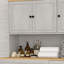Armoire de rangement pour laveuse et sécheuse l 41,34 po Storage Rangement et rangement pour salle de lavage-432215375-432215362