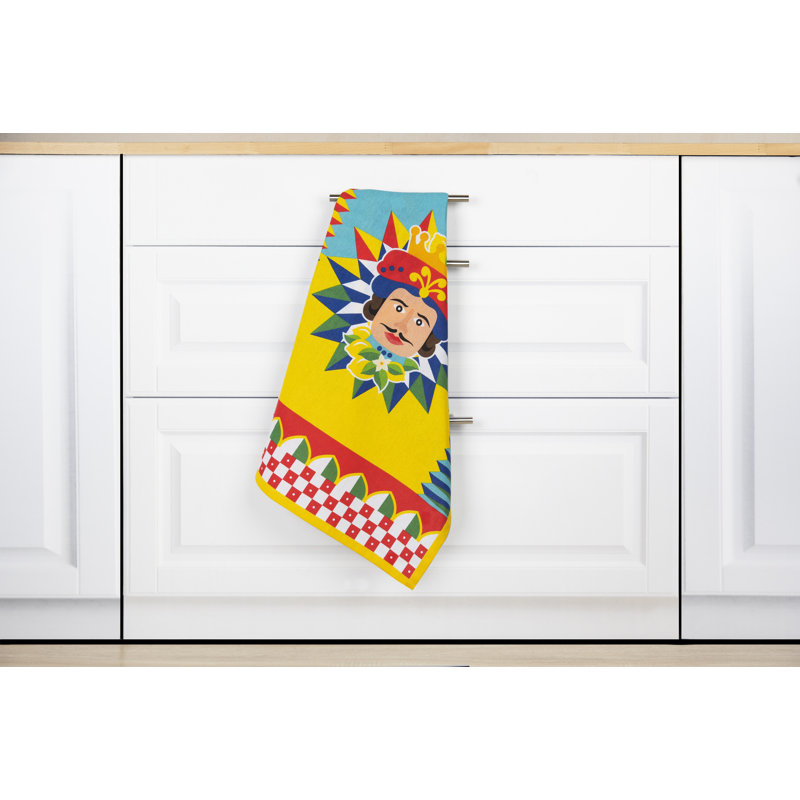 Sicilian Rhapsody Dish Cloth Kitchen Towel