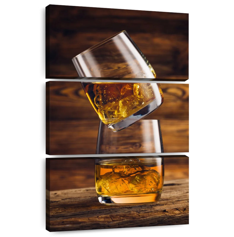 Yarlin whisky sur whisky, H 65 po x l 42 po