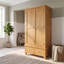Dover 2 Door Solid Wood Wardrobe
