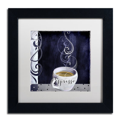 « cafe blue iv » par encadré, impression Jadaya