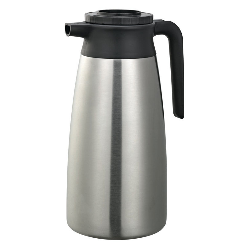 Stainless Vacuum Insulated 8 Cup Decanter with Brew Thru Lid
