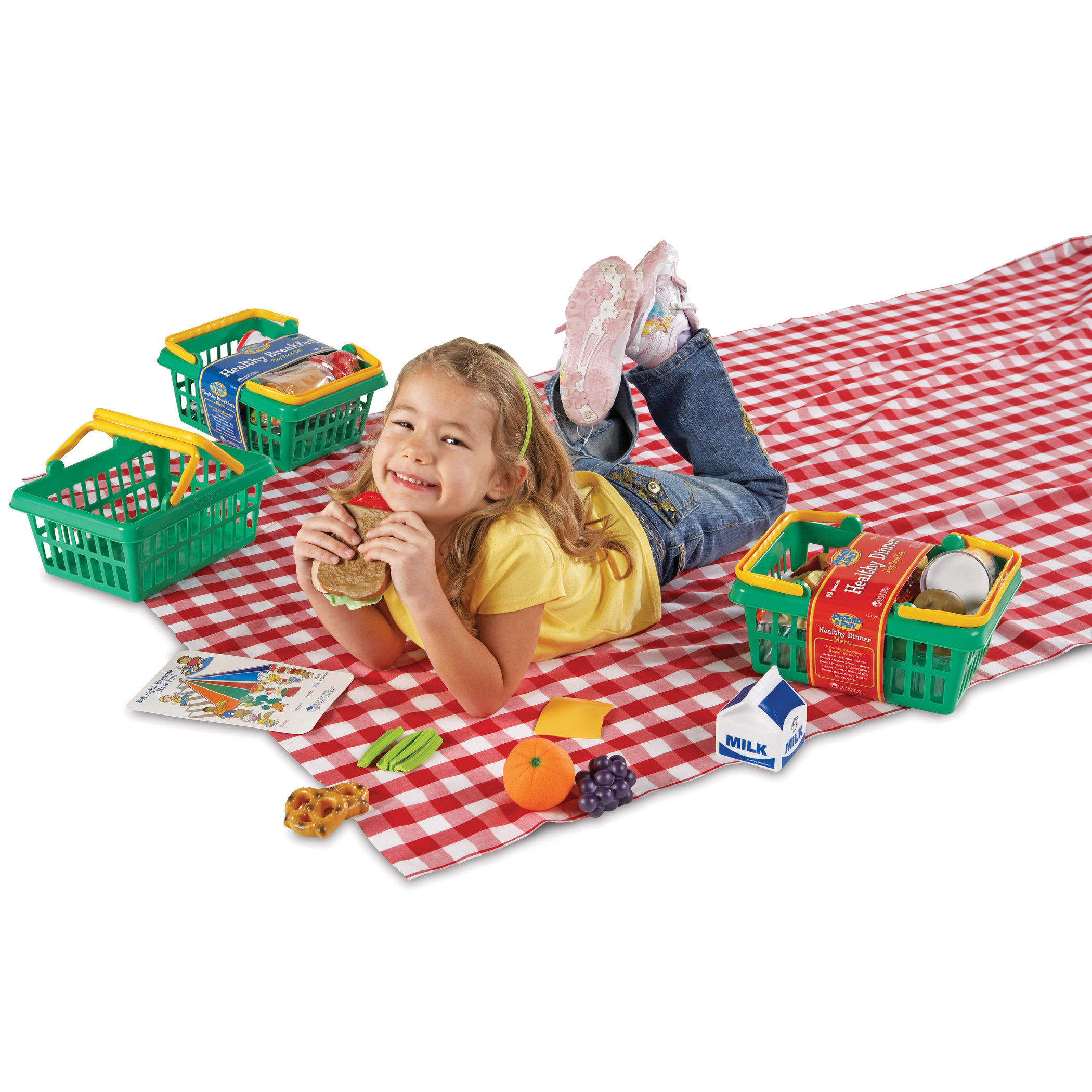 Learning Resources Pretend & Play Healthy Food Set Wayfair
