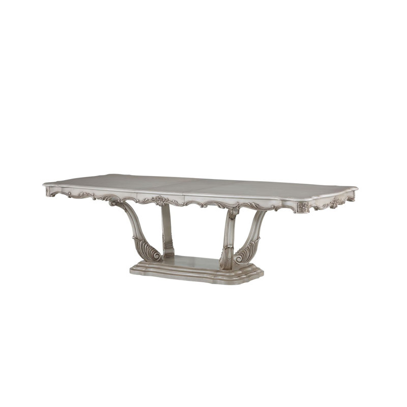 Table de salle à manger Golden Ivory Finish