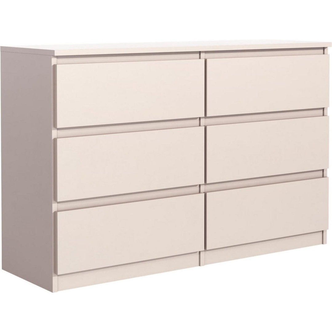 120cm W 6 - Drawer Chest of Drawers