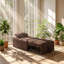 Fauteuil-lit convertible en velours côtelé Kanepe 44 po L x 32 po P x 34 po H