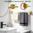 Adjustable Suction Cup Towel Bar, No Drill Thickened Metal Vacuum Suction Towel Rack for Bathroom & Kitchen-138326232
