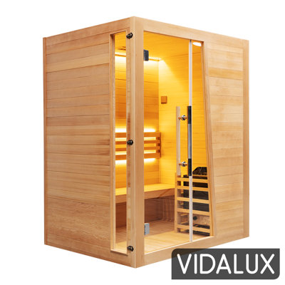 Vidalux 3 Person Klassikko Traditional Sauna
