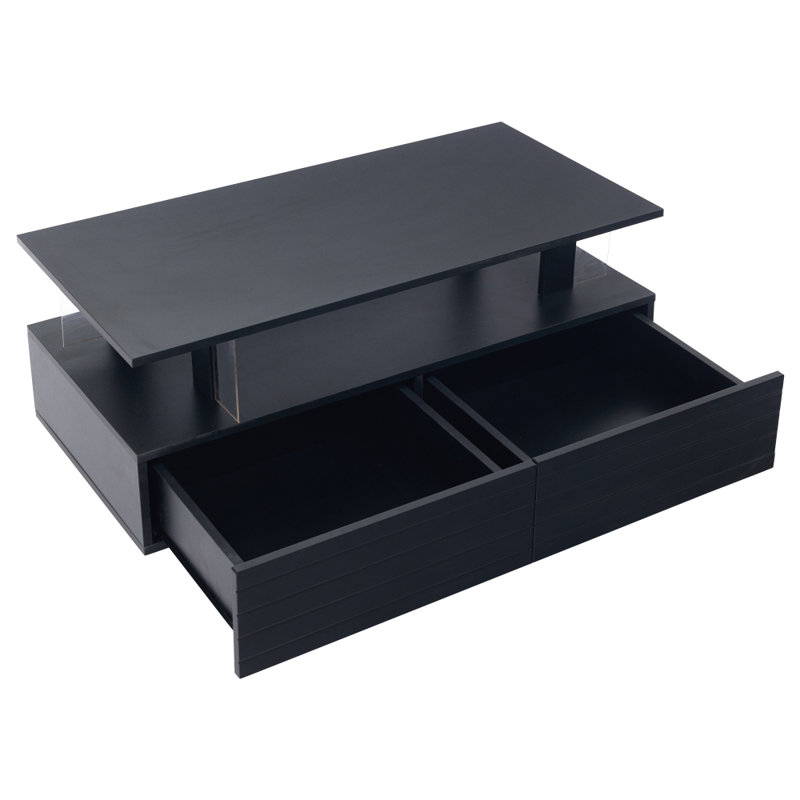 Coffee Table, Black, Black, Black