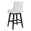 Tabouret de bar et de comptoir pivotant rembourré Zahara-121833992-114019149