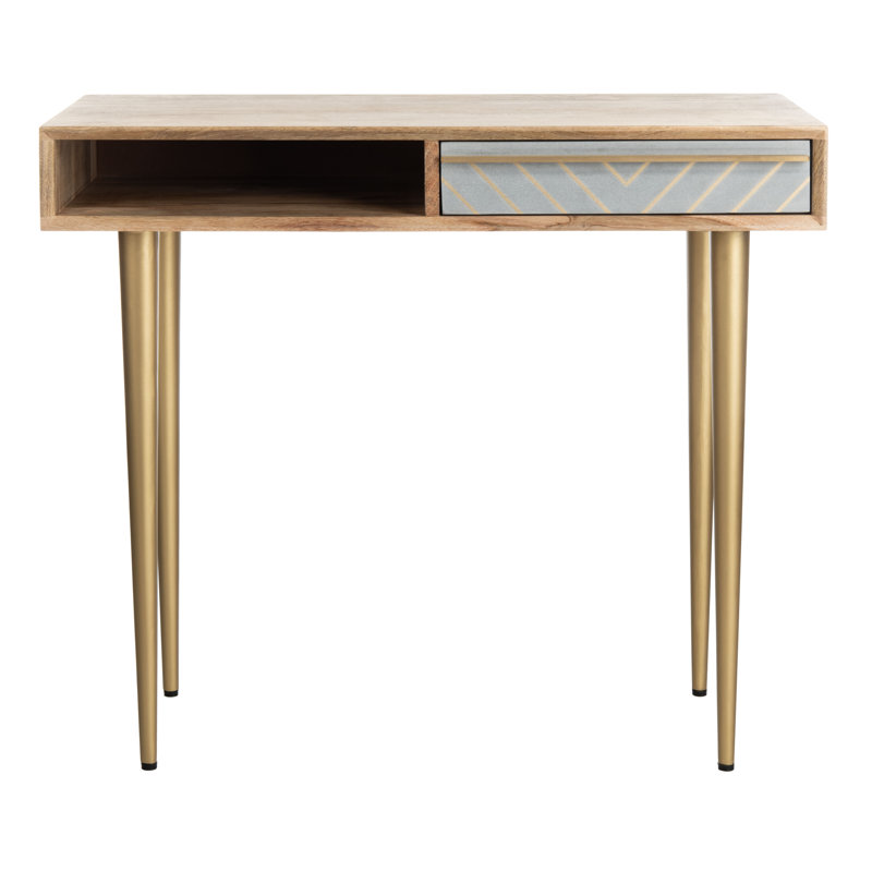 Bureau en bois massif Leni