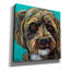 «Blue Doodle Brother 1» par Carolee Vitaletti, art mural sur toile-1538569170