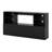 High Gloss TV Stand With LED Lights, Modern Sideboard With Large Storage Cabinet, Media Console With Tempered Glass Shelves-116155017
