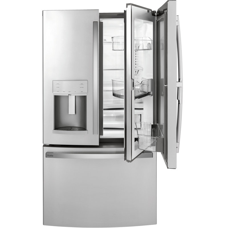 35.75'' Counter Depth French Door 22.1 cu. ft. Refrigerator, Fingerprint Resistant Stainless Steel