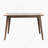 Dining Table Solid Wood Legs, Walnut