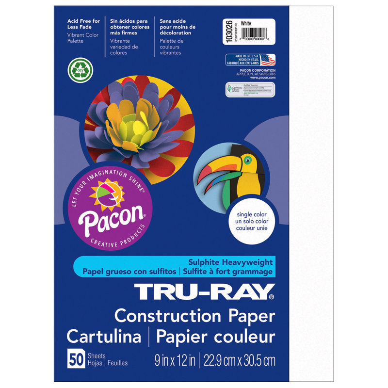 Papier de construction Tru-Ray