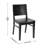 Commercial Solid Wood Dining Chair With Curved Backrest-513113622
