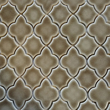Carreau de mosaïque en porcelaine Arabesque, Hayrick