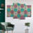 Motif hexagonal abstrait géométrique sur toile, 4 pièces-92899909