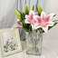 4 pièces fleur de lis artificielle-1564486389