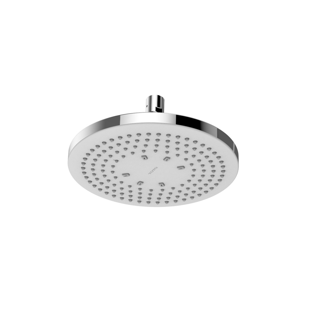 G Series 2.5 GPM Round Single Rain Shower Head with Comfort Wave Technology TOTO Spray