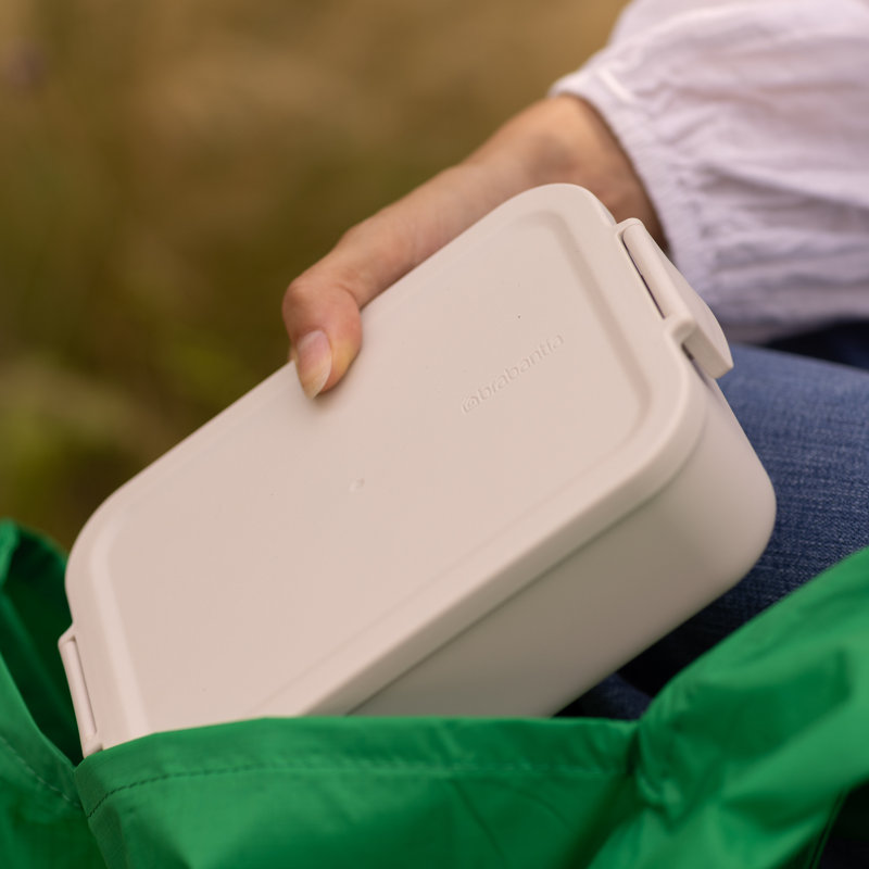 Brabantia Make & Take Lunch Box, Medium, Soft Beige