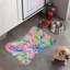 Watercolor Abstract Designs - Tapis d'alimentation en forme d'os