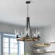 Stepas 5 Light Dimmable Chandelier