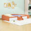 Lit de jour rembourré avec repose-pieds et garde-corps rembourrés-879761799-879761795