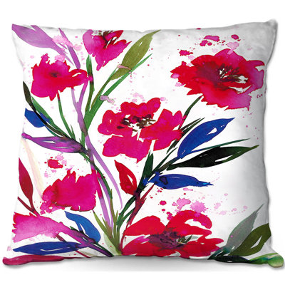 Julia Di Sano Floral Reversible Throw Pillow