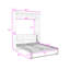Lit escamotable peu encombrant, conception d'armoire pliable-616703711