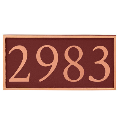 Washington Rectangle Wall Plaque