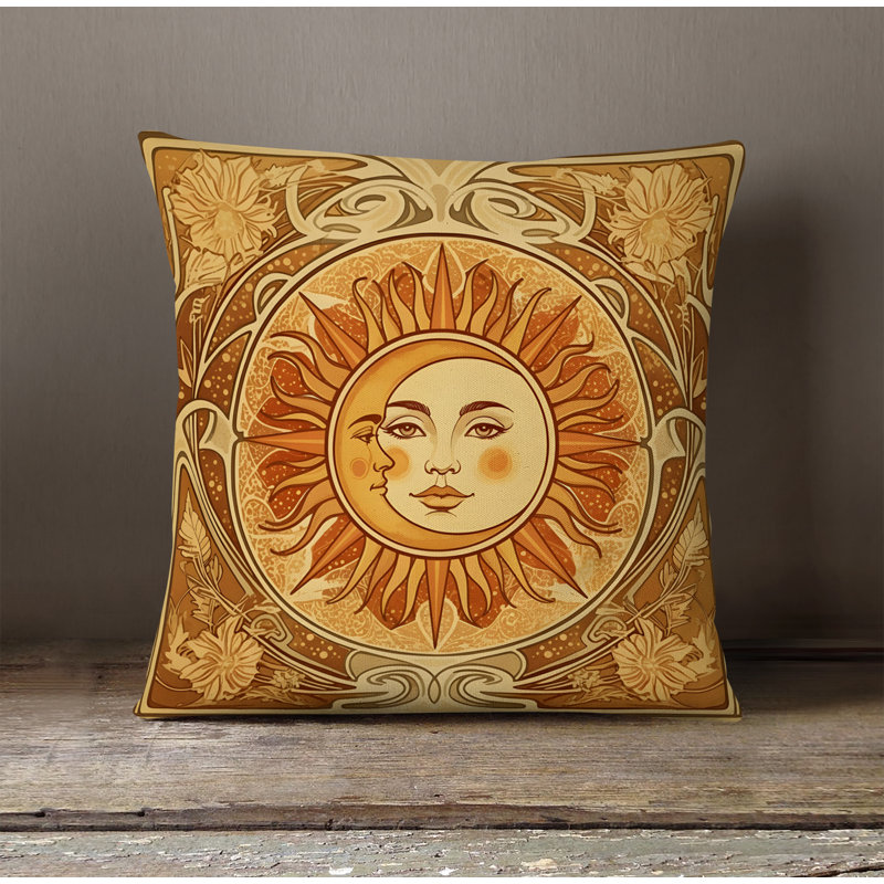 Coussin décoratif, Polyester, H 16 po x l 16 po