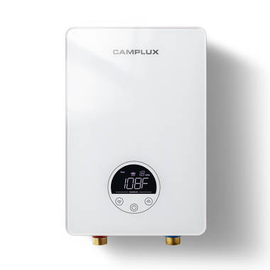 Camplux Electric Water Heater 6kW 240V, White | Wayfair