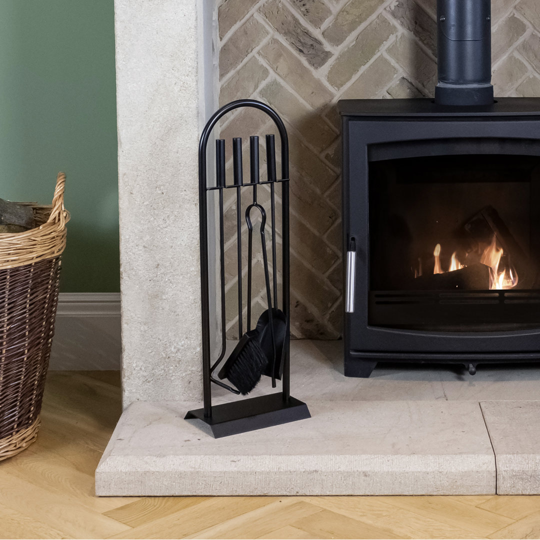 Steel Fireplace Tool Set
