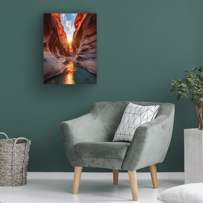 Art sur toile coup de bol bol R3darch0n, H 19 po x l 14 po